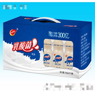 怡果緣乳酸菌帶天窗禮盒350mlX12