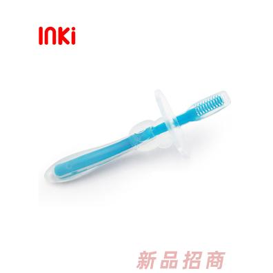 英其安全健康卡通小通硅膠牙刷