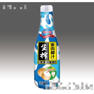 1.25kg椰中椰生榨果肉椰汁PE裝