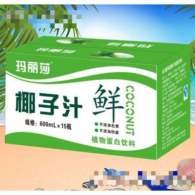 瑪麗莎椰子汁鮮600mlx15