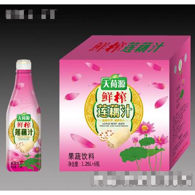 天荷源鮮榨蓮藕汁1.25Lx6