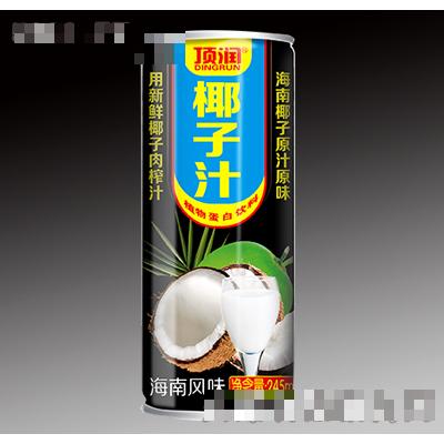 245ml頂潤(rùn)椰子汁植物蛋白飲料