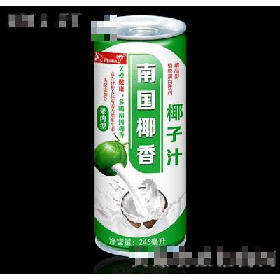 245ml南國(guó)椰香椰子汁果肉型