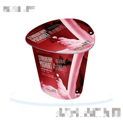 萬(wàn)家寶草莓果肉酸奶