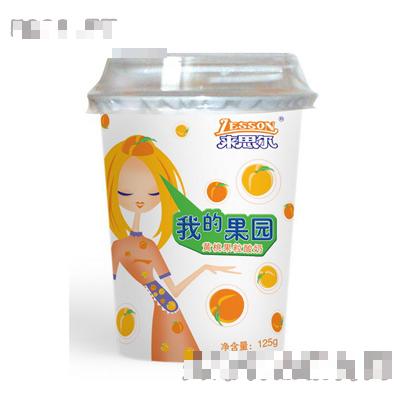 來(lái)思爾黃桃果粒酸奶