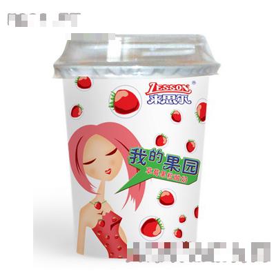 來(lái)思爾草莓果粒酸奶