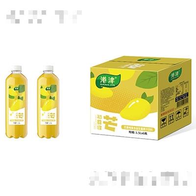 港津芒果味復(fù)合益生菌果汁飲料1.5Lx6瓶