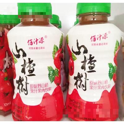 佰汁源山楂樹(shù)原味野山楂果汁果肉飲料