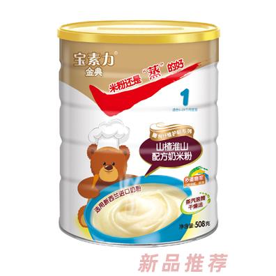 寶素力金典配方奶米粉-山楂淮山508g