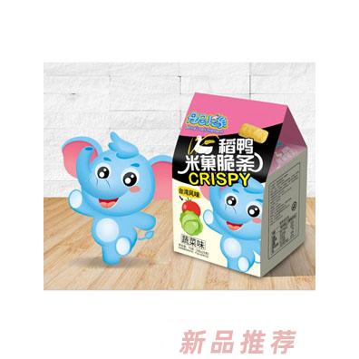 丹尼小象稻鴨米菓脆條蔬菜味