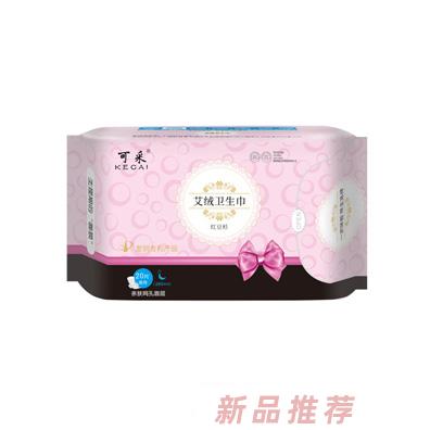 可采艾絨衛(wèi)生巾夜用網(wǎng)面20片