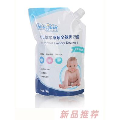 今品堂嬰兒草本柔順全效洗衣液1kg袋裝