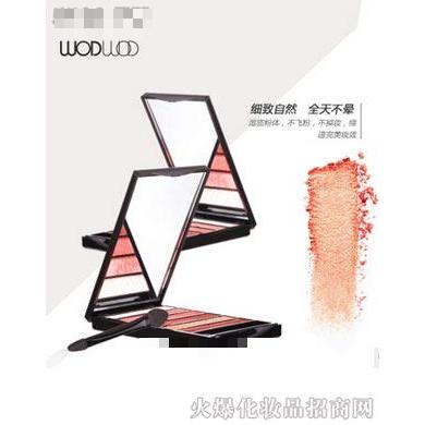 WODWOD喔喔深邃輕柔六色濕粉眼影盤