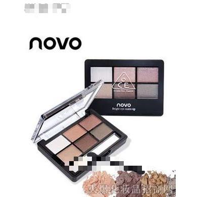 NOVO六色光影輕柔眼影盤