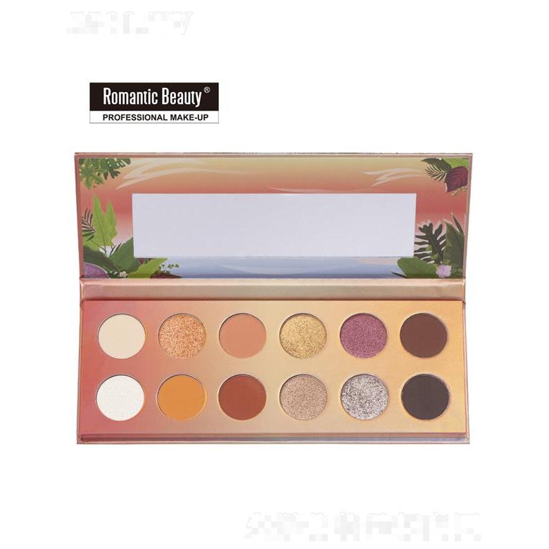 romantic beauty火鳥12色珠光眼影盤
