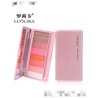 蘿莉卡多彩裸妝八色眼影盤