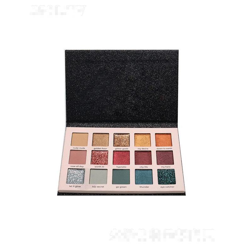 浙江敏曜   敏曜15色高光眼影  易上色  防水持久