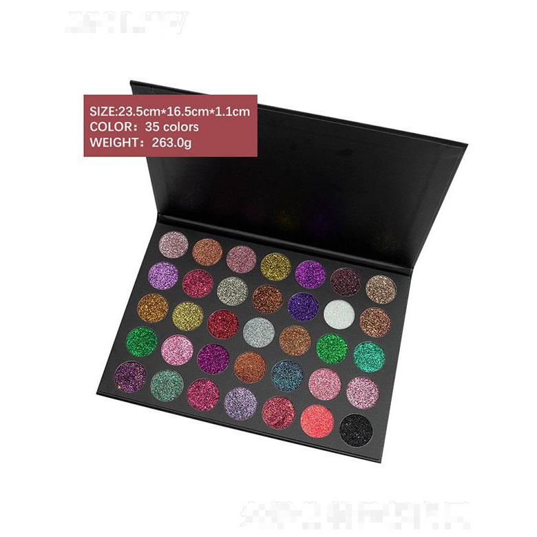 廣東昇昇   昇昇金蔥眼影盤   粉質(zhì)細(xì)膩