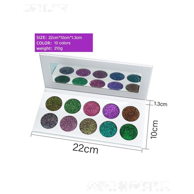 廣東昇昇   昇昇10色變色龍眼影盤   飽和度強(qiáng)