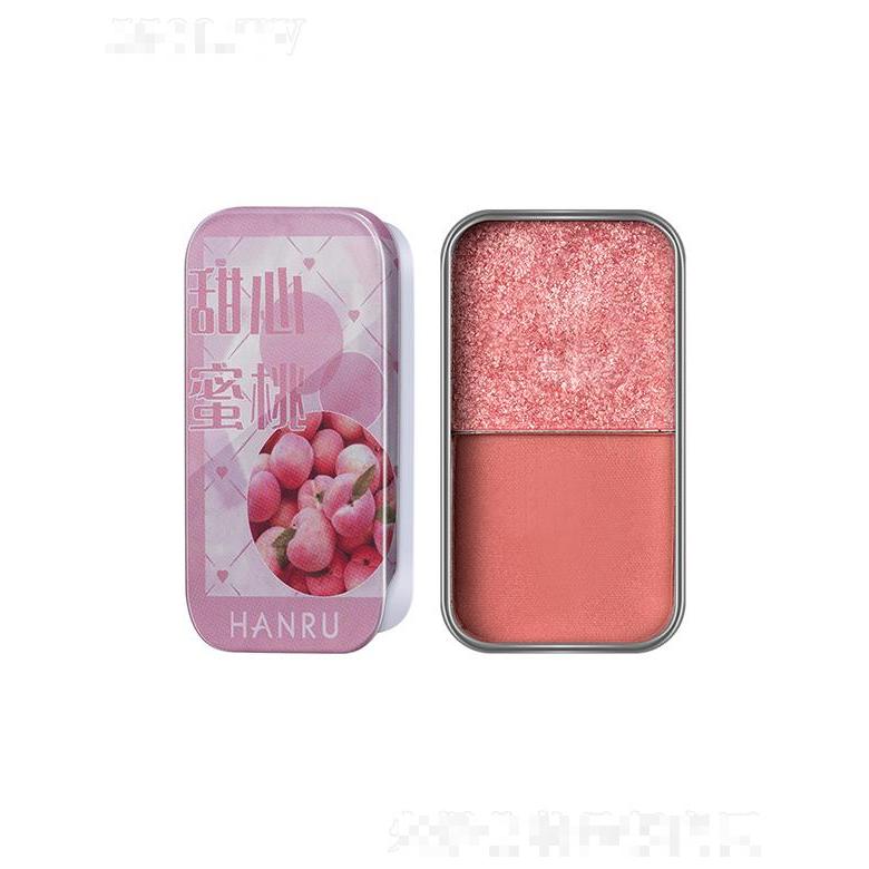 韓汝ins網(wǎng)紅鐵盒硬糖眼影盤