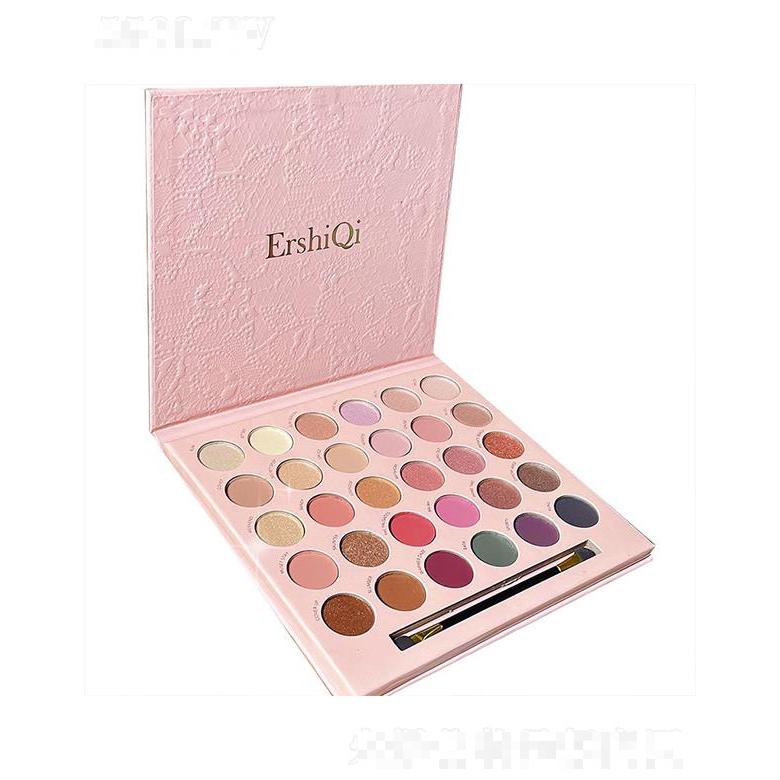 Ershuqi三十色煙熏玫瑰眼影盤
