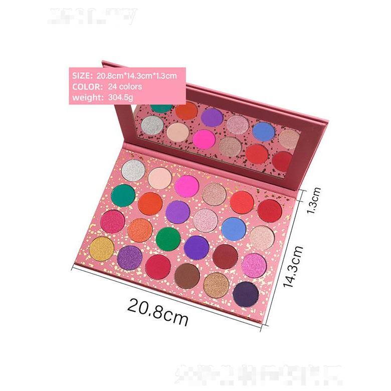 廣東昇昇   昇昇少女粉色桃氣春夏活力可愛眼影盤   粉質(zhì)細(xì)膩