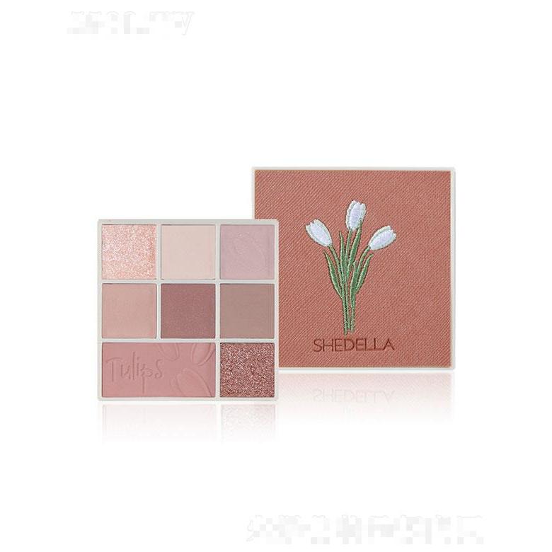 浙江利美  詩蒂婭刺繡眼影   粉質(zhì)細(xì)膩