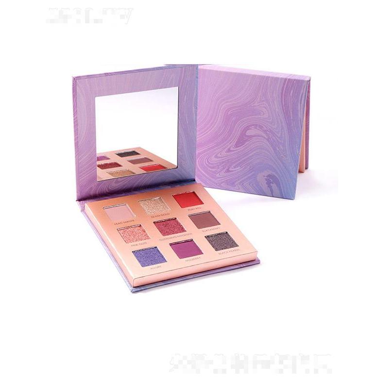 菲鹿兒高光閃粉啞光9色眼影   大地色彩妝  九宮格眼影盤