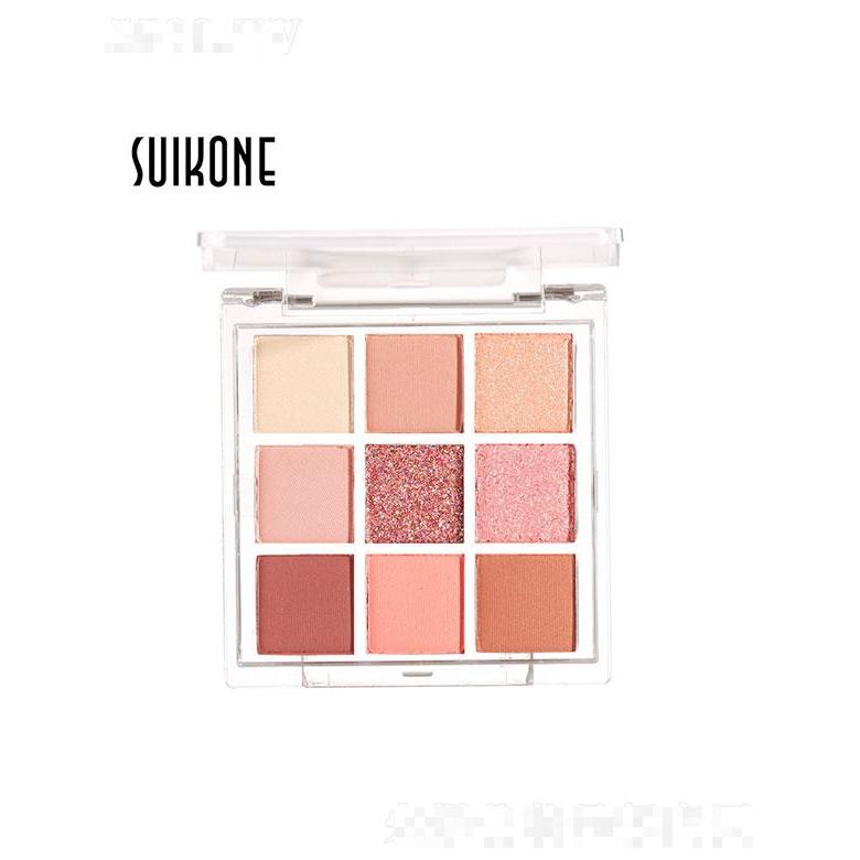 廣東娥佩蘭   SUIKONE夢幻魅眼心動(dòng)九色眼影盤    低飽和度