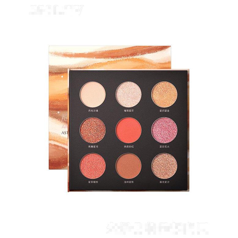 汕頭市威仕達(dá)   芬逸星眸流彩九色眼影盤   不易飛粉