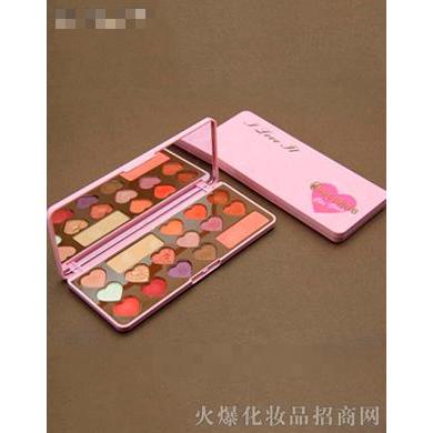 HOJO8007花漾甜心16色眼影盤(pán)