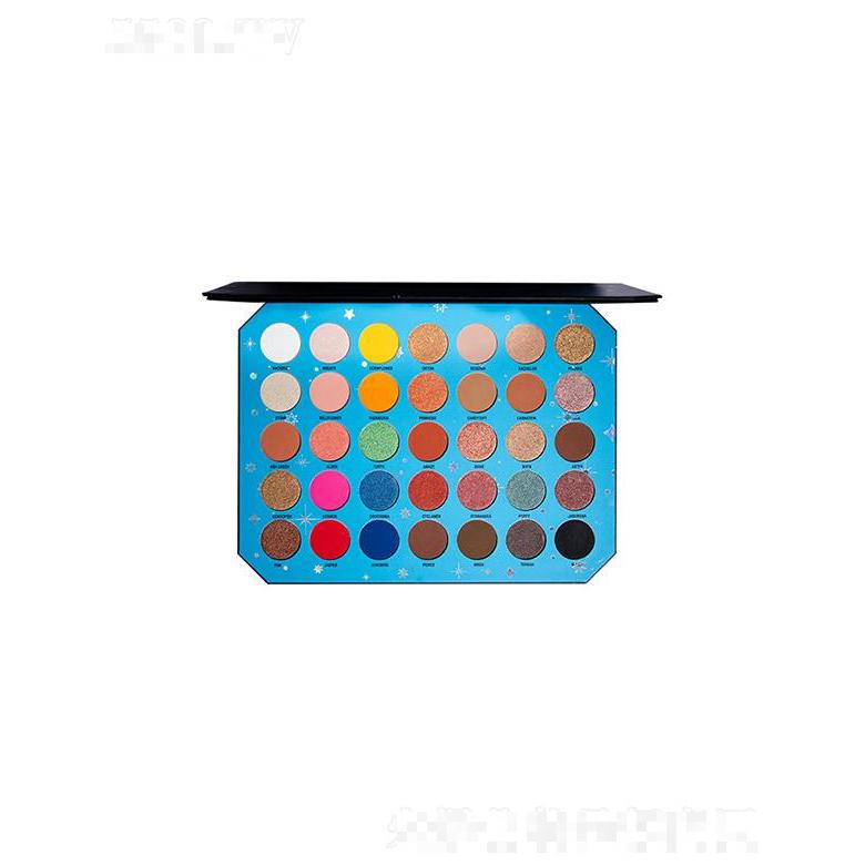 寶茜眼影盤  粉質(zhì)細(xì)膩上色   亮晶晶的眼影