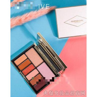 HOLD-LIVE緋粉女孩高光眼影盤