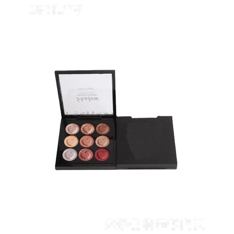 多多九色眼影珠   光啞光眼影盤盒   上色不暈染貼膚