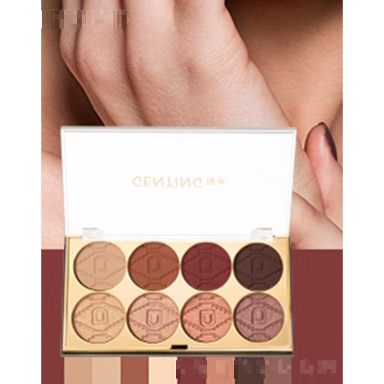 上海瑾亭 CENTING8色眼影 滋潤好暈染固色久服帖