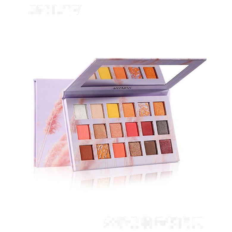 唯魅秀璀璨立體珠光18色眼影盤