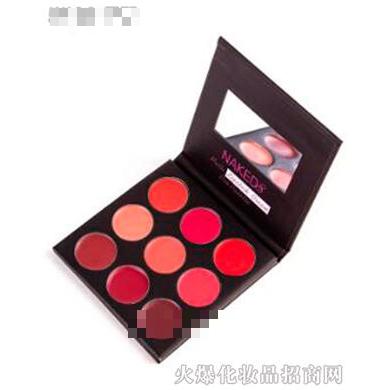 貝美宸9色唇彩盤(pán)