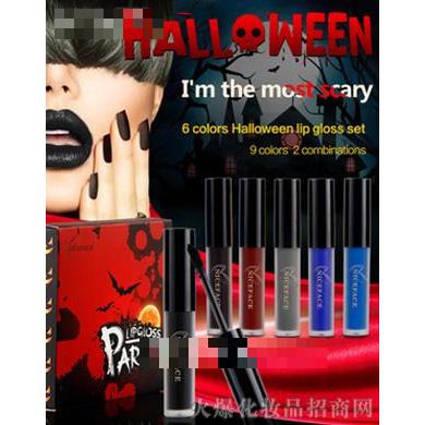 NICEFACE-萬圣節(jié)限量特供奇葩唇彩6支裝