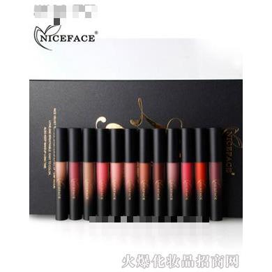 NICEFACE12色圣誕禮盒套裝唇彩