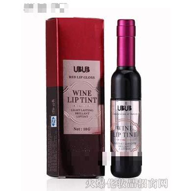 UBUB紅酒瓶染唇液唇彩唇釉