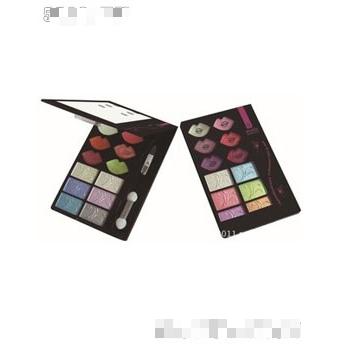 美時(shí)6色6系列眼影唇彩