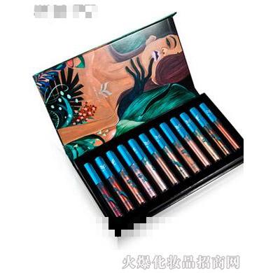 花面貍-金屬色不沾杯唇彩唇釉高品質(zhì)口紅唇膏