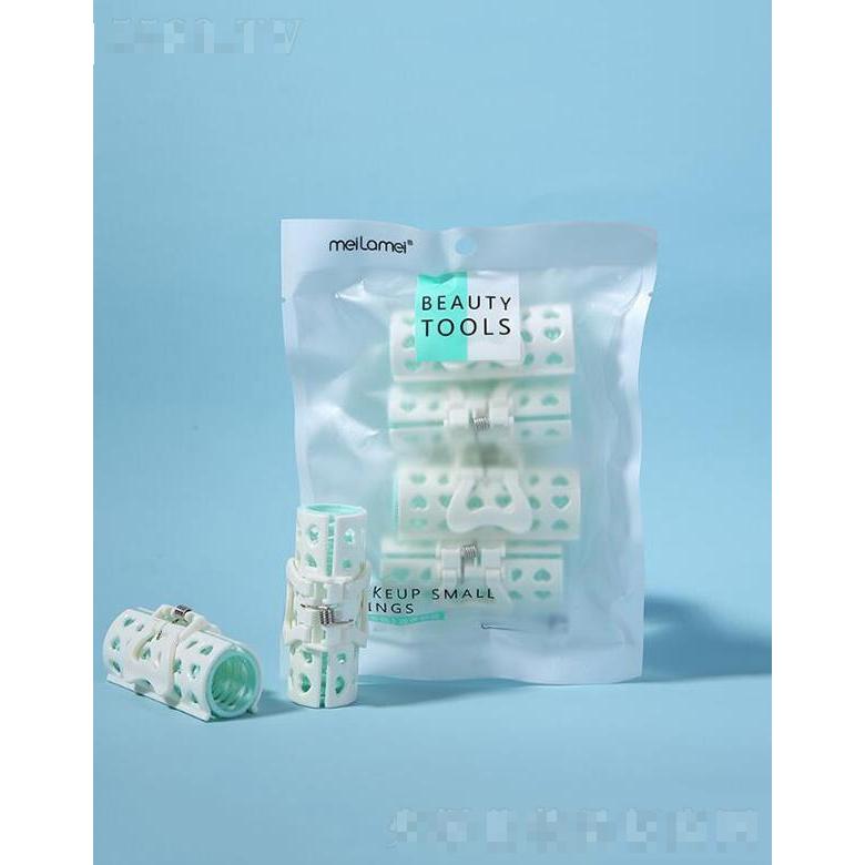 美啦美 便攜式卷發(fā)器4個裝-不傷發(fā)空氣劉海