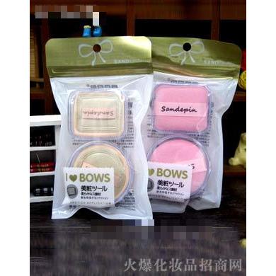 三迪逸品絲絨干粉撲