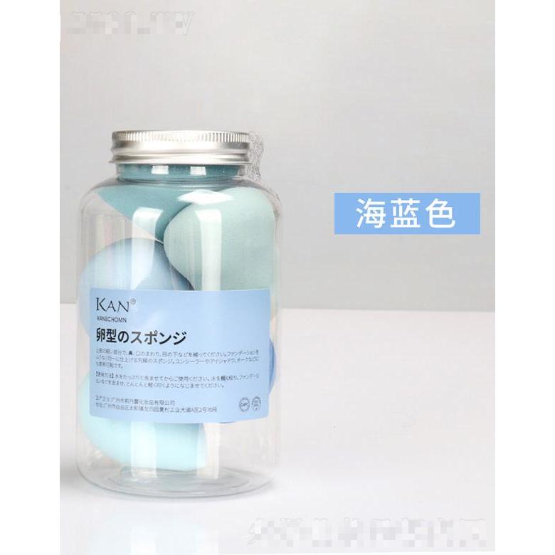 美妝蛋葫蘆粉撲-海藍(lán)色