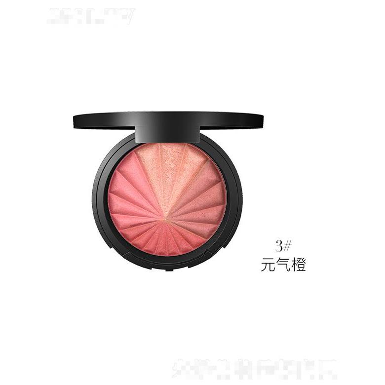 恒莉姿花瓣漸變多用粉盒3#元?dú)獬?4色漸變 雙頰柔和明亮