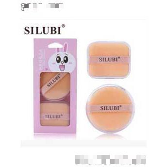 斯露比植絨粉撲4片裝天然海綿氣墊BB專用化妝撲