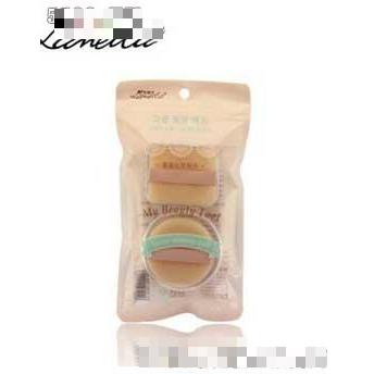 拉美拉菱形磨邊氣墊粉撲