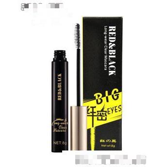 紅與黑豐盈纖長睫毛膏