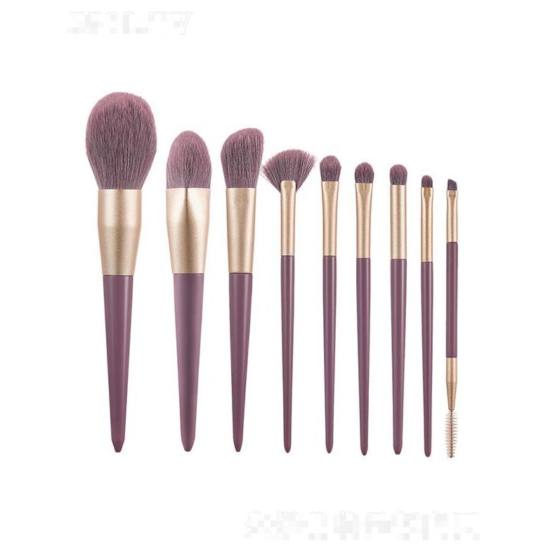 汕頭協(xié)睿小紫薯9支化妝刷套盒